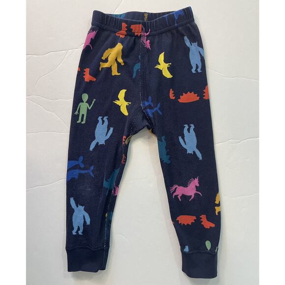 📍Hanna Andersson Organic Legendary Critters Pajamas 2 80/85cm - Picture 4 of 9